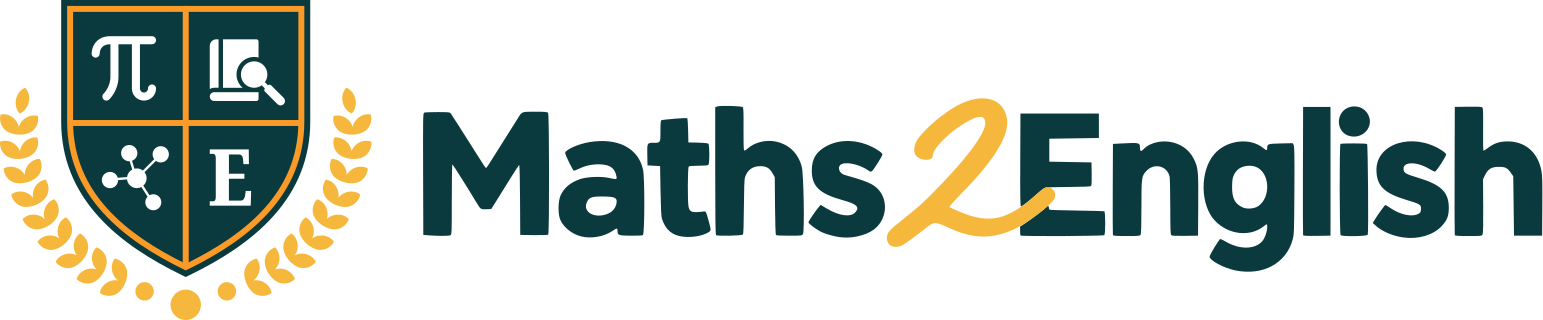 Maths 2 English logo